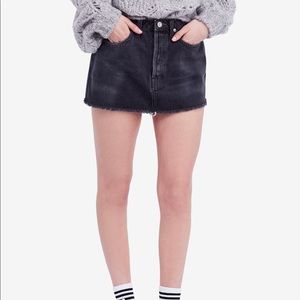 FreePeople Cotton Rugged Denim Mini